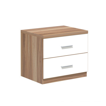 Muebles de dormitorio blanco de madera Nightstand